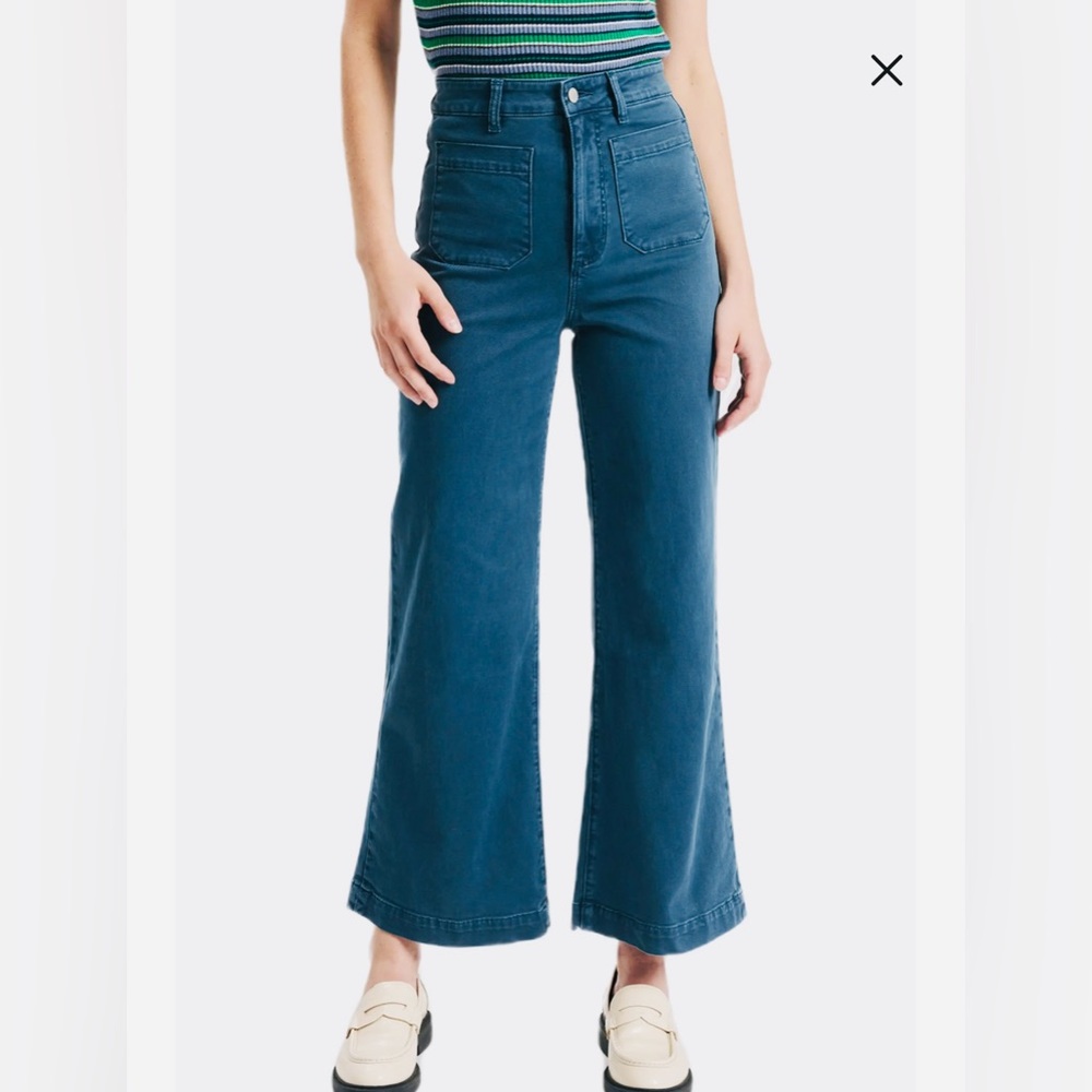 💙 Rolla’s Sailor Ankle Length Wide Leg Jeans